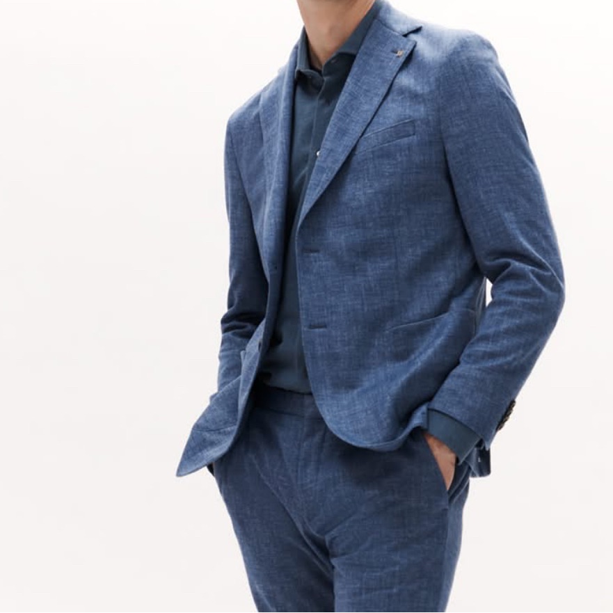 Digel Slim Fit Men's Blue Blazer